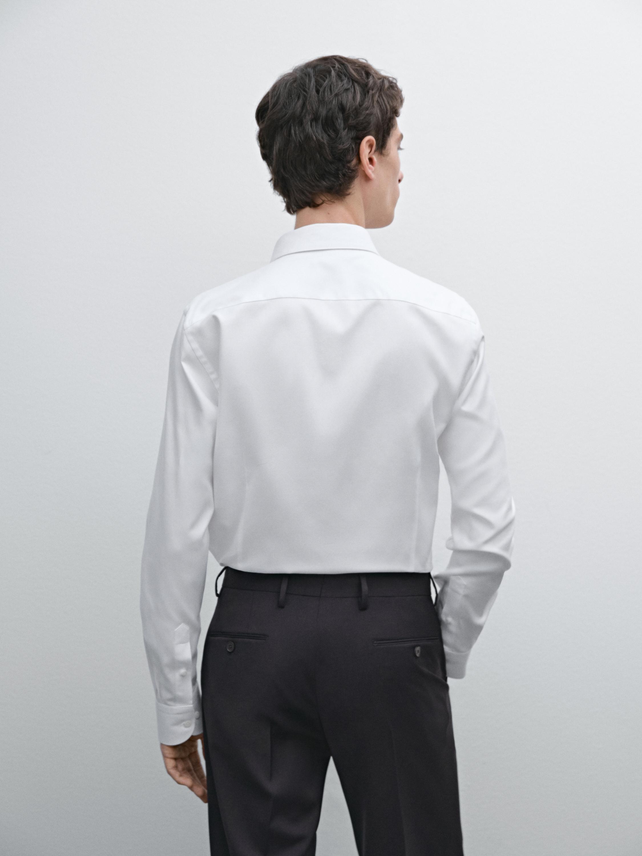 Chemise oxford slim 100 % coton